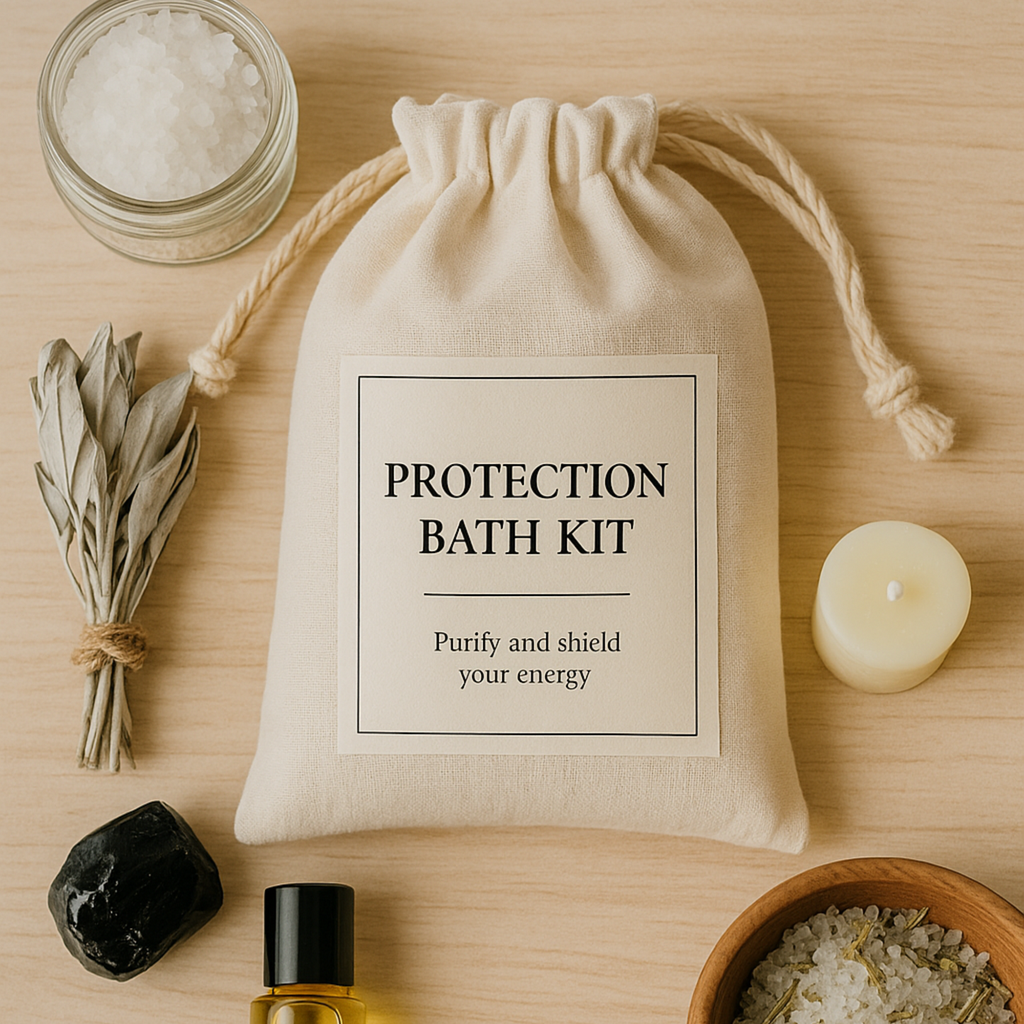 Protection Kit - The Ultimate Cleansing Bath: Complete Cleansing Ritual