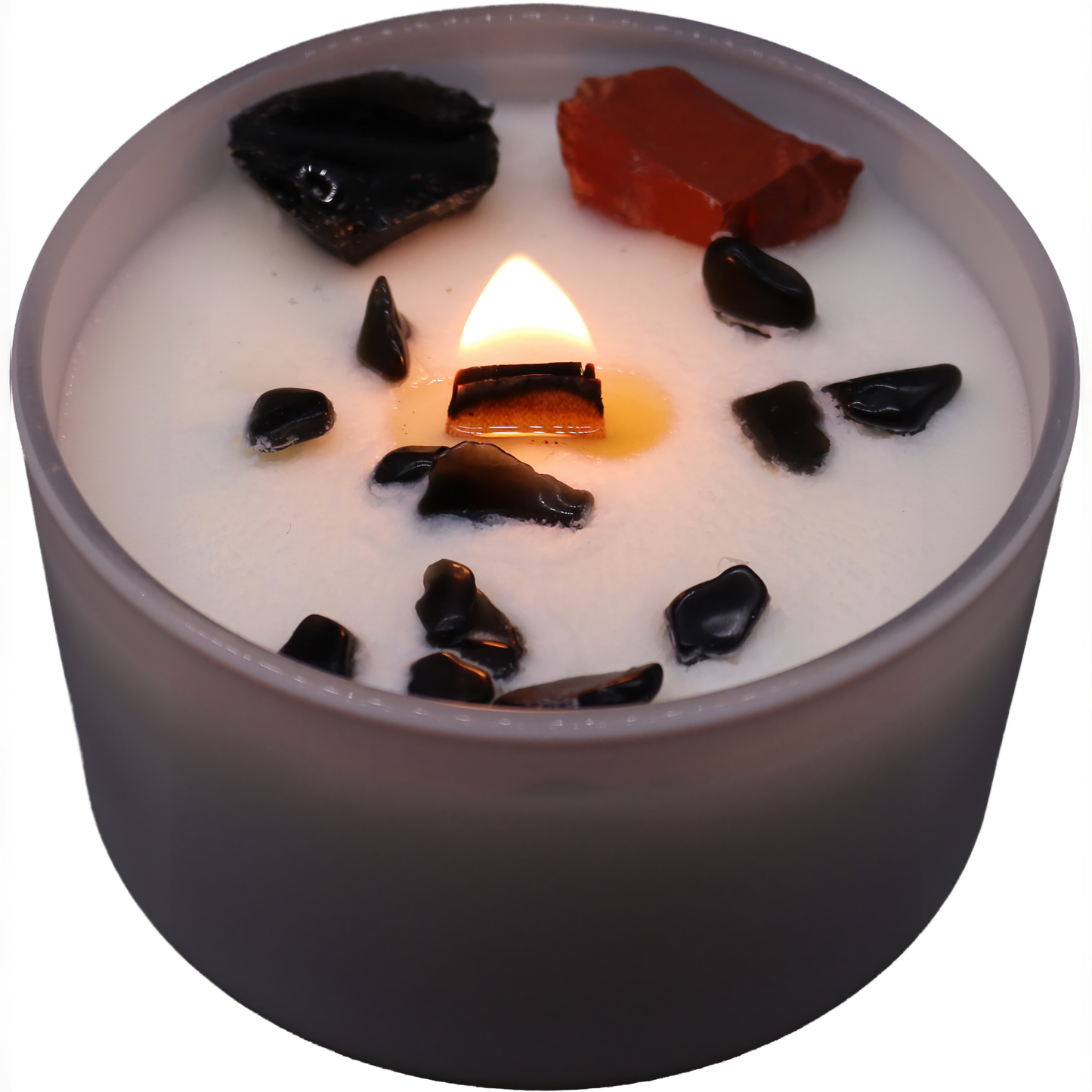 Velas de Cristal dos Chakras - Chakra da Raiz