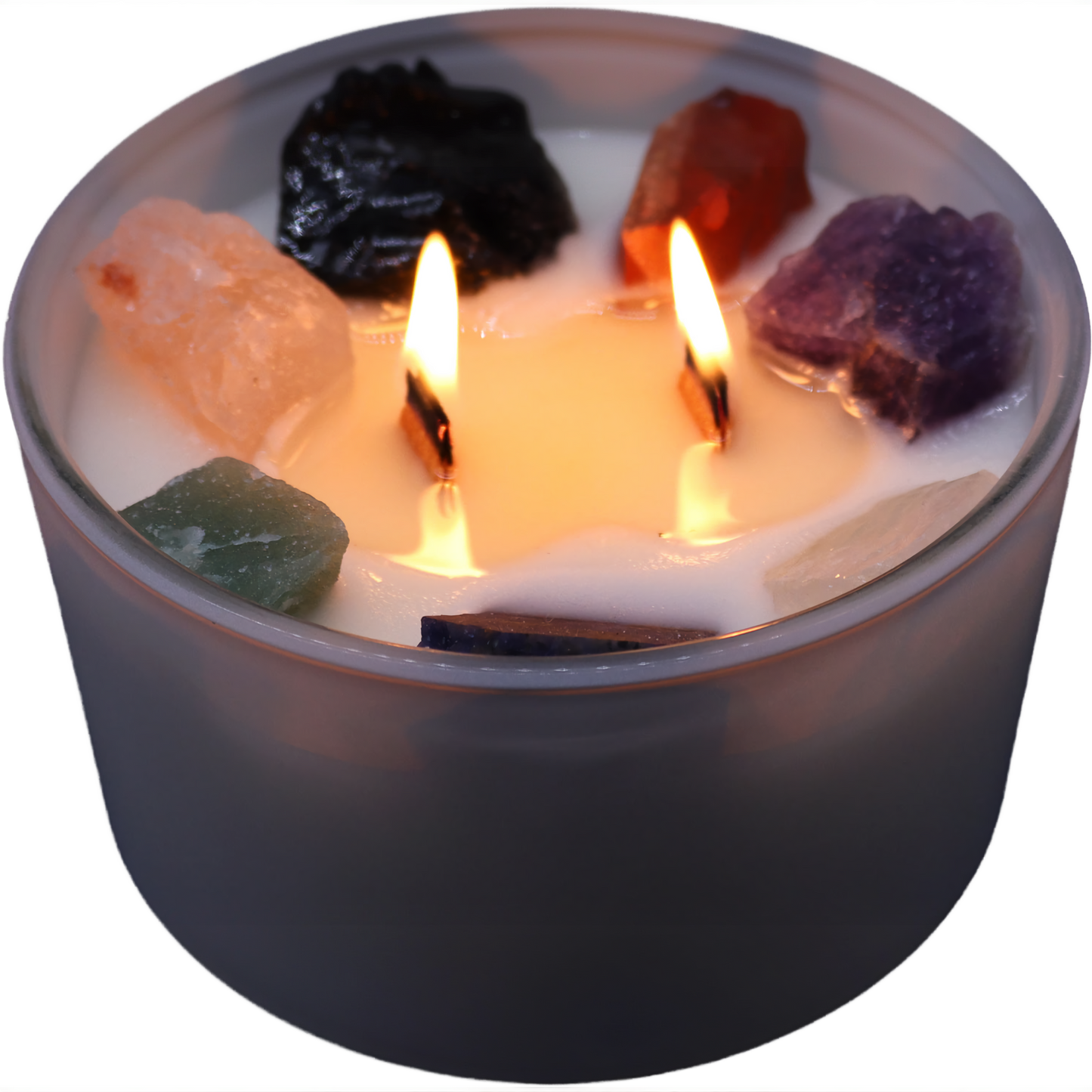 Vela de Cristais dos 7 Chakras – Alinhamento e Reconexão Energética