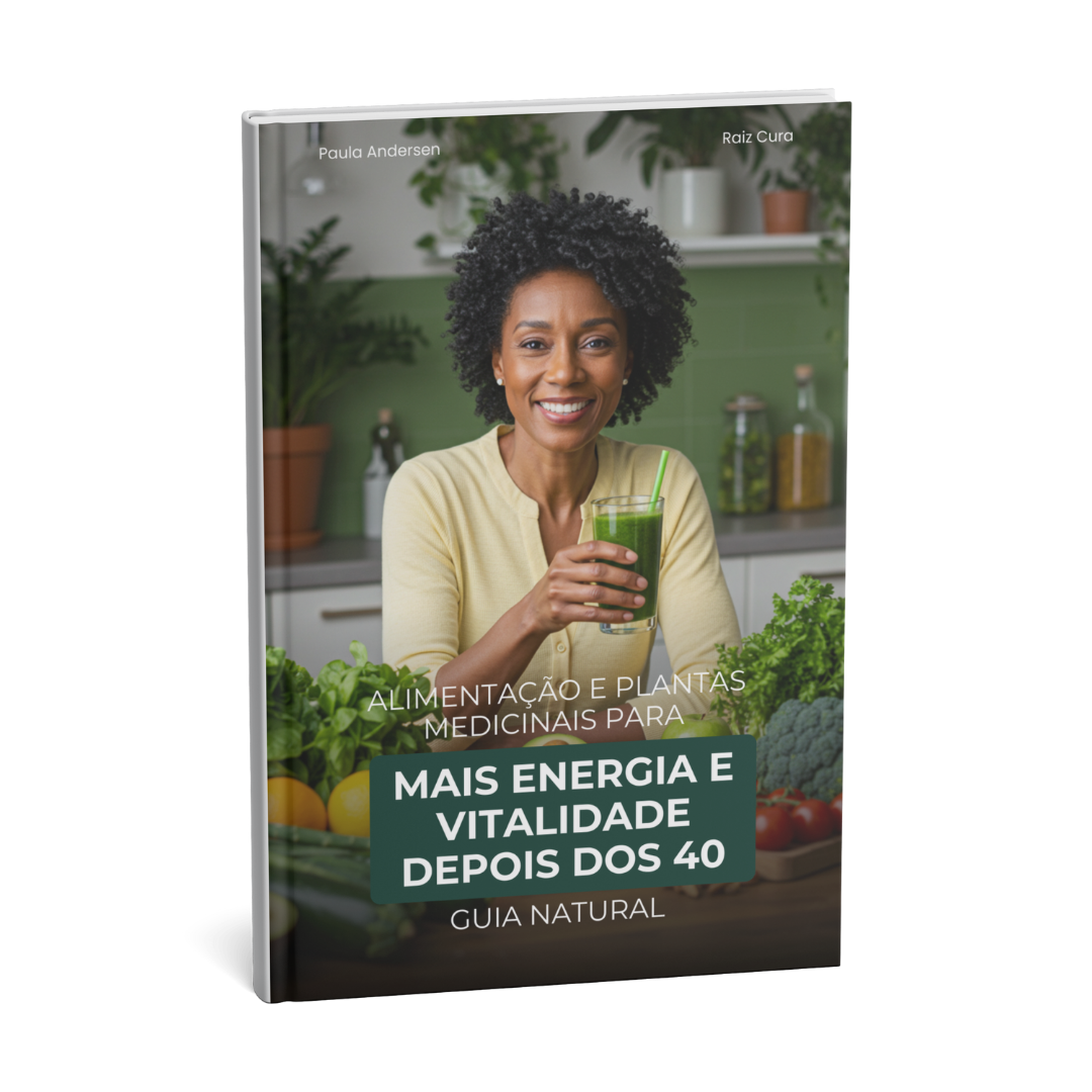 Alimentação e Plantas Medicinais para Mais Energia e Vitalidade Depois dos 40 | Guia Natural